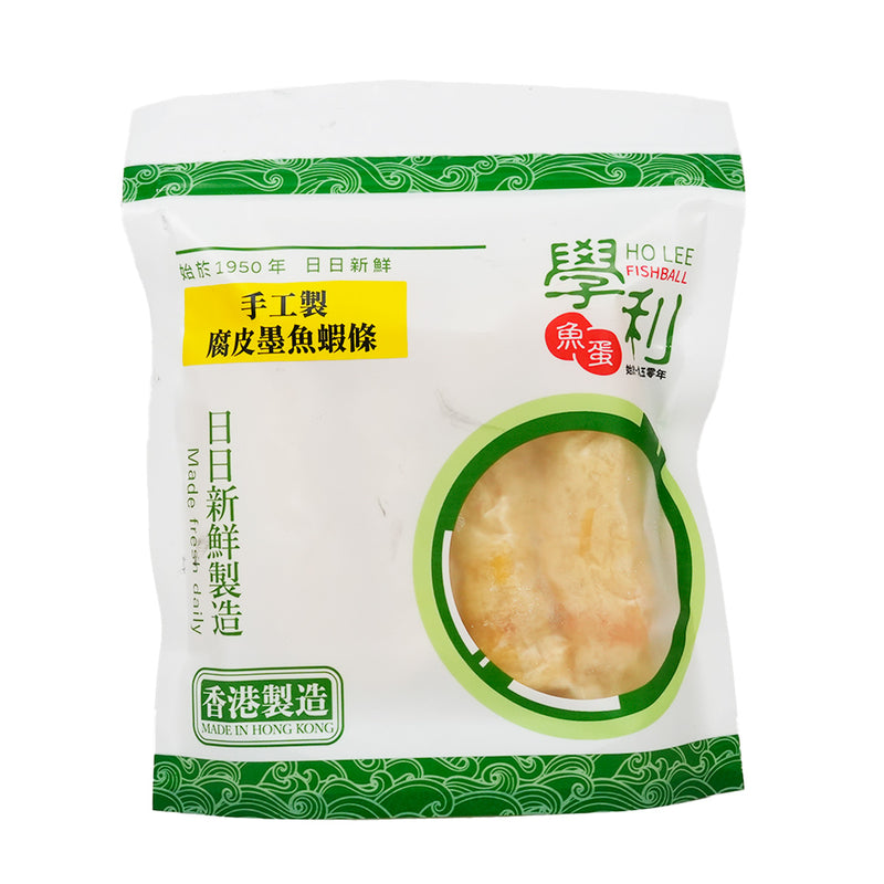 HOLEEFISHBALL 手工製腐皮墨魚蝦條 (160g)