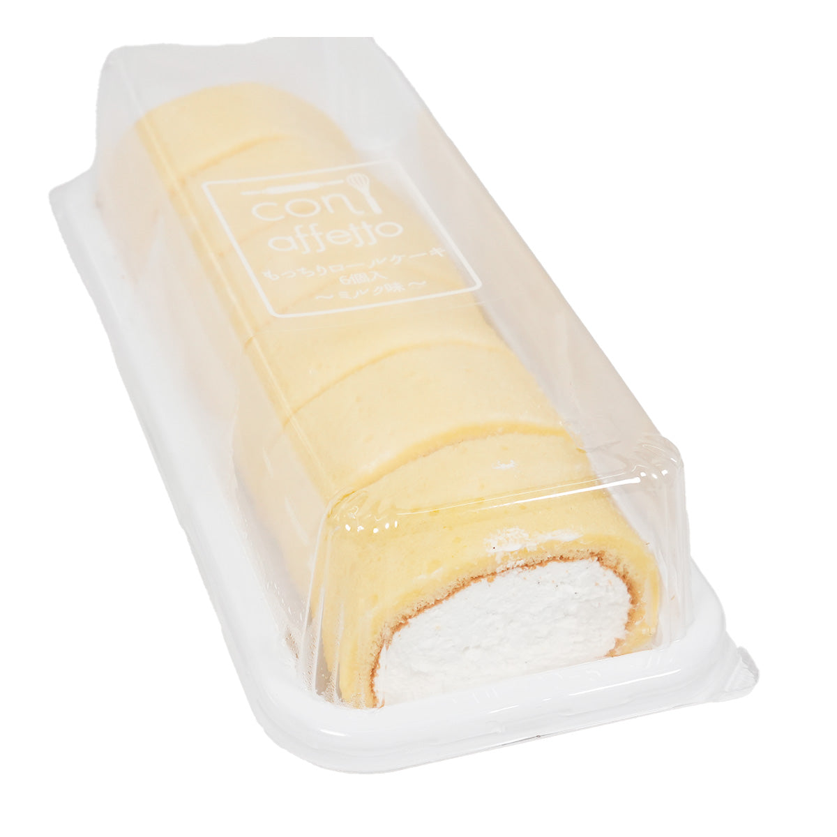 EASTNINE Soft Milk Swiss Roll  (6pcs)