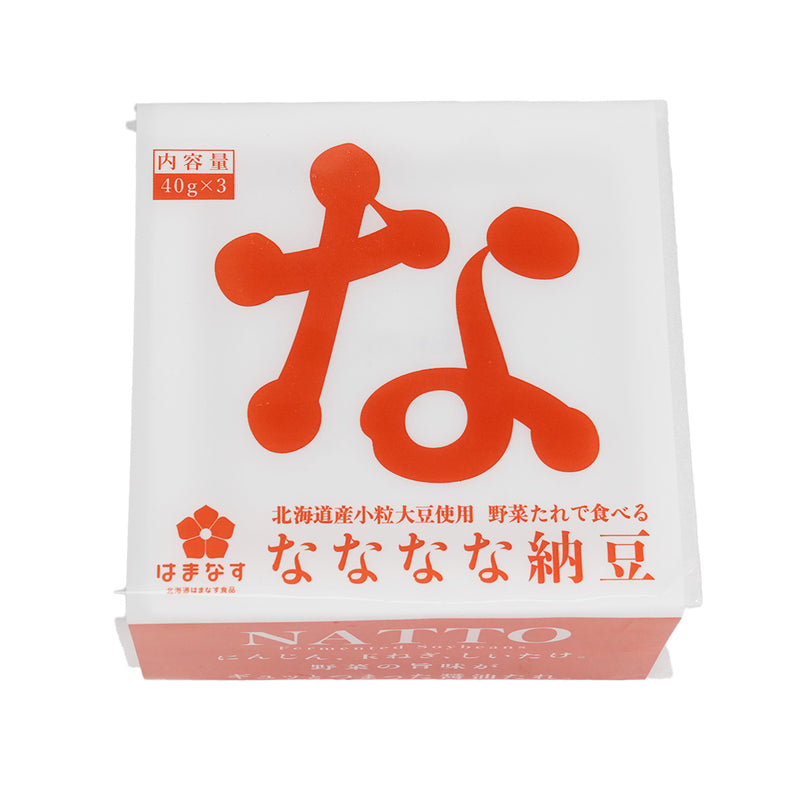 HAMANASU Nananana納豆 - 附蔬菜醬 (3 x 45g)