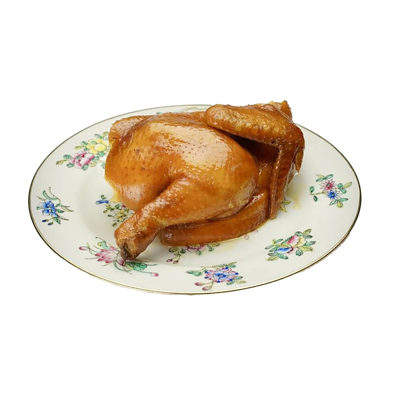 三點水 新鮮慢煮煙燻太爺雞 (半隻)