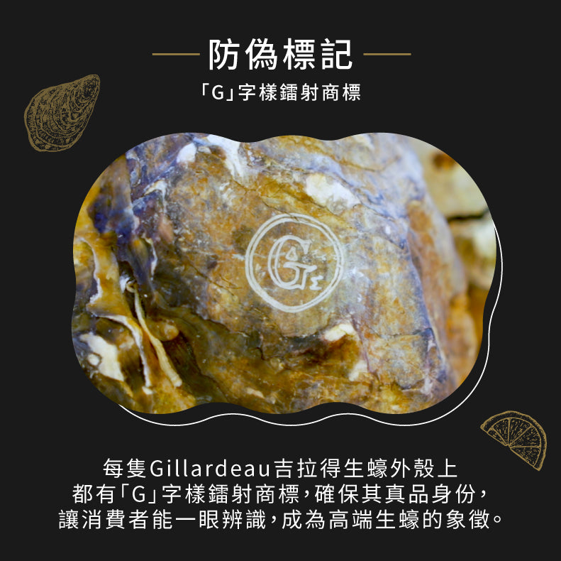 GILLARDEAU 法國吉拉得生蠔Nr.0  (1pack)