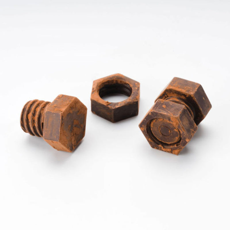 OACENTER Neji Bolt & Nut Shaped Chocolate - Cocoa Flavor  (5 x 8g)