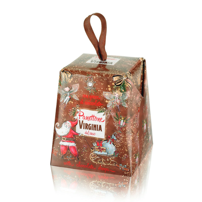 VIRGINIA Mini Panettone with Chocolate Drops  (100g)