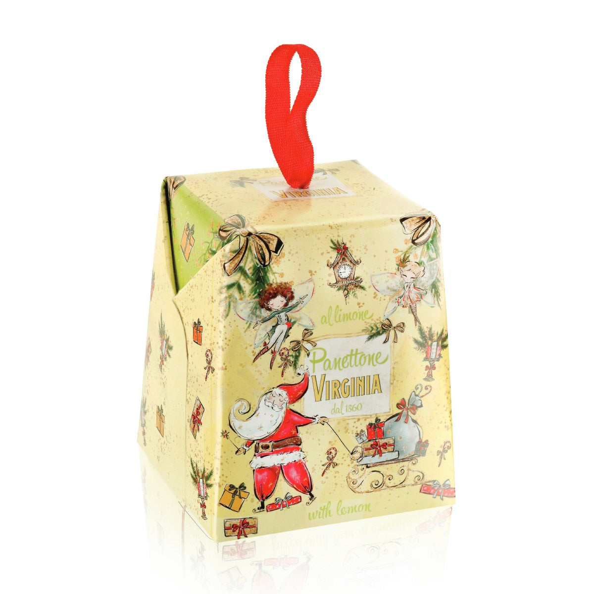 VIRGINIA Mini Panettone with Candied Lemon  (100g)