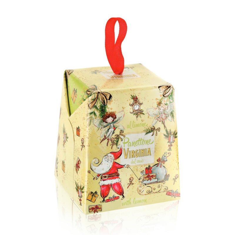 VIRGINIA Mini Panettone with Candied Lemon  (100g)