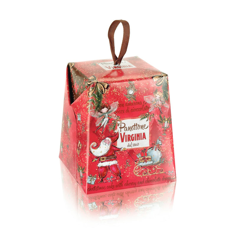 VIRGINIA Mini Panettone with Sourcherry & Chocolate Drops  (100g)