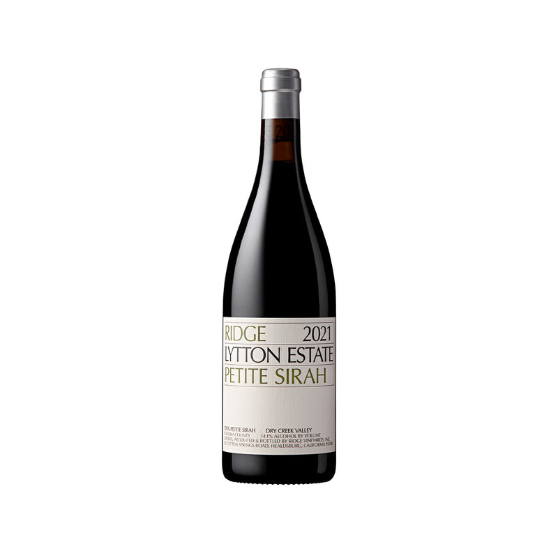 RIDGE VINEYARDS Lytton Estate Dry Creek Valley Petite Sirah 2021 (750mL)