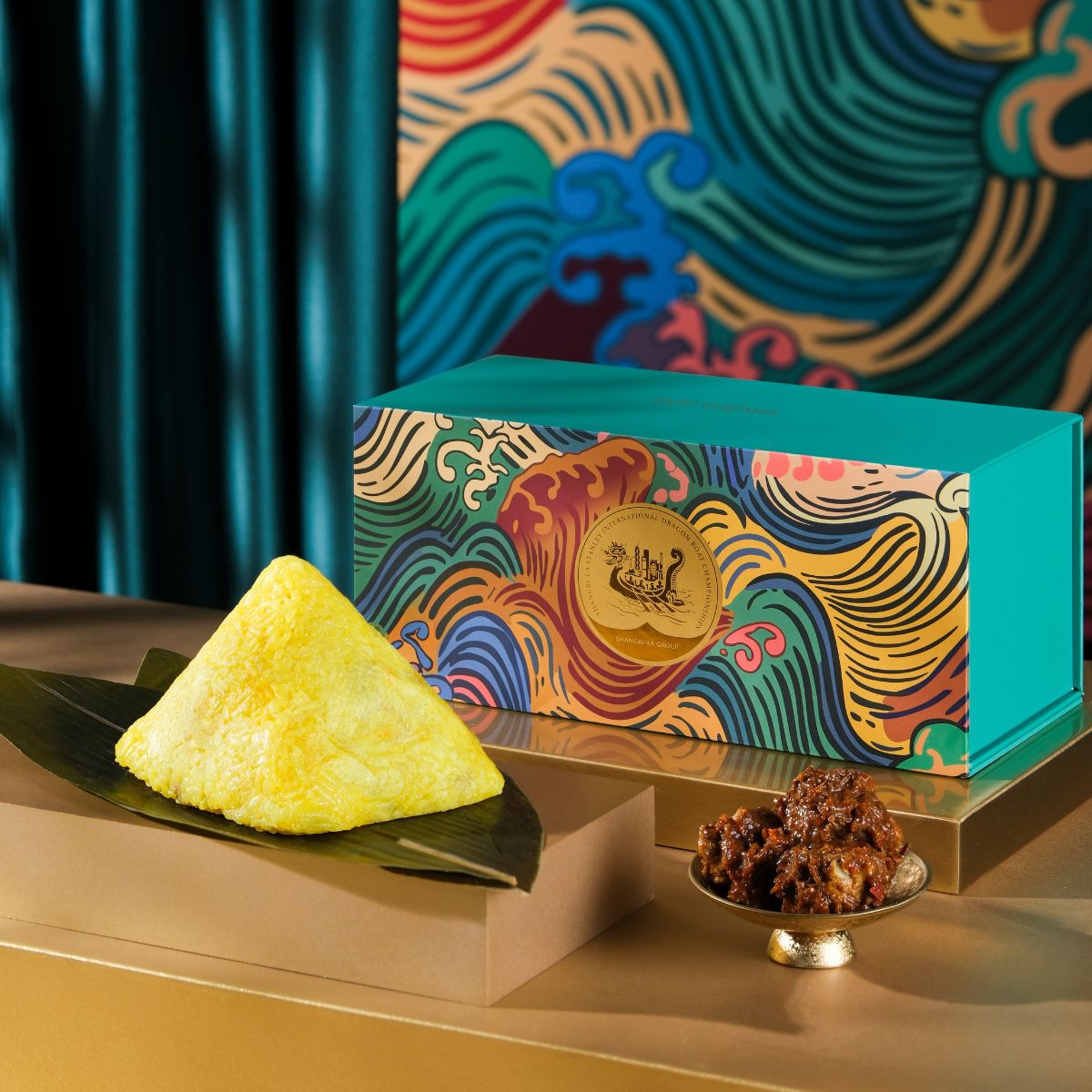 SHANG PALACE Sticky Rice Dumpling with Beef Rendang Voucher (1pc)