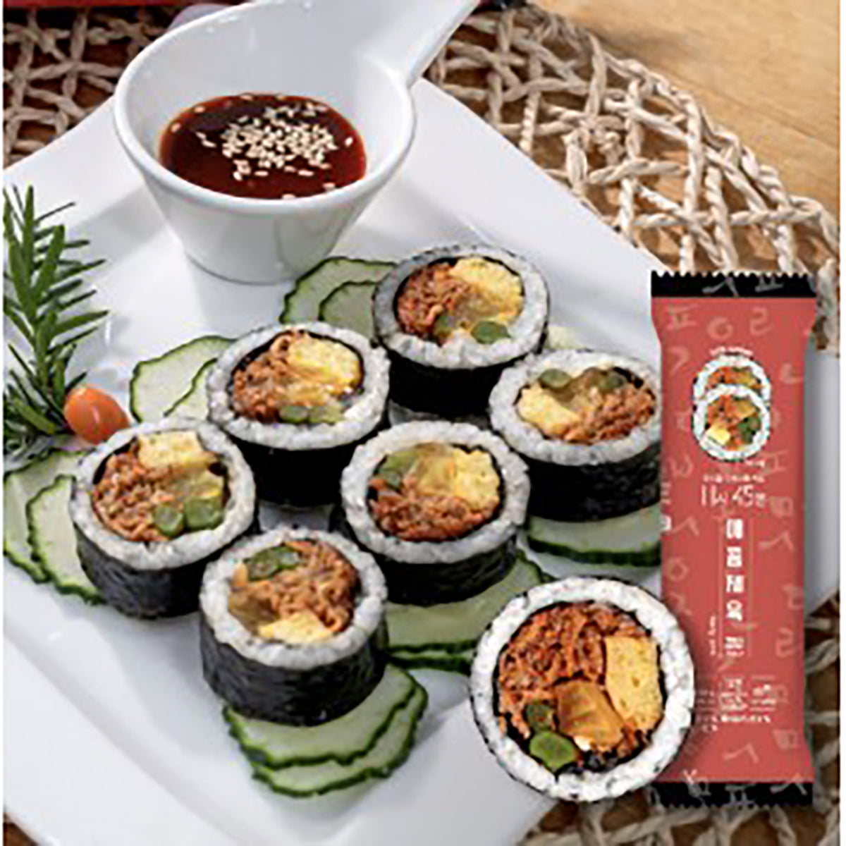 11:45 FROZEN GIMBAP 招牌紫菜飯卷 – 辣豬肉  (220g)
