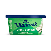 TILLAMOOK Chive & Onion Cream Cheese  (198g)