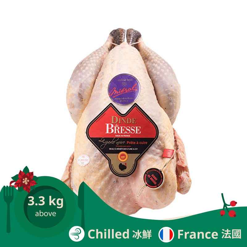 French Chilled Bresse Female Turkey AOP  (1pc)