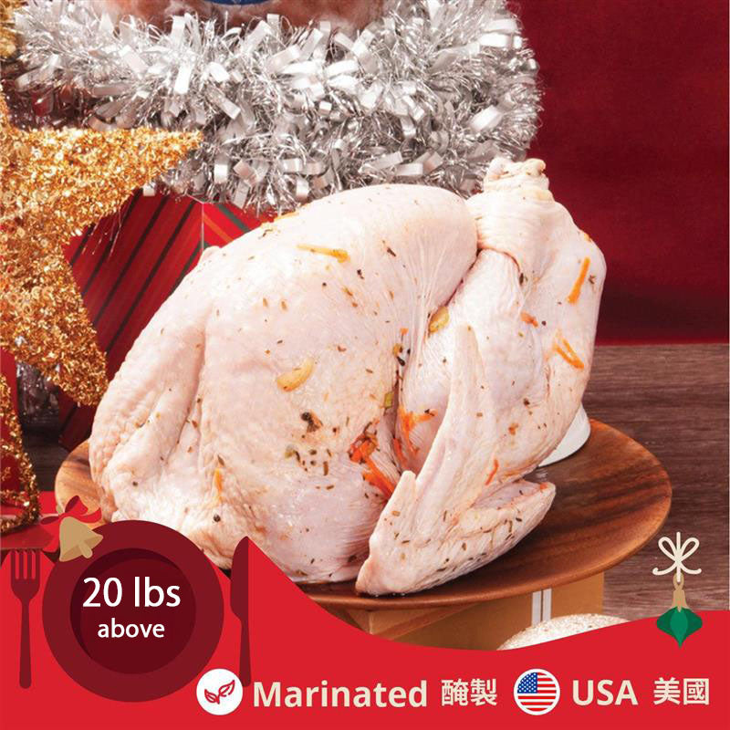 BUTTERBALL USA Whole Young Turkey 20lb above (with Marinating Service)