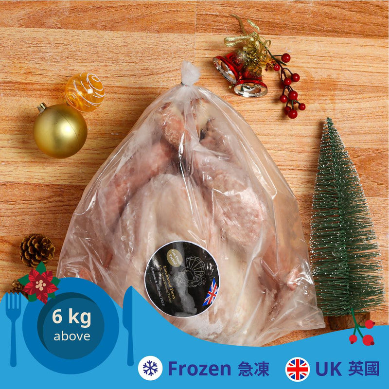 CITYSUPER UK Larchwood Farm Frozen Whole Turkey 6kg above  (1pc)