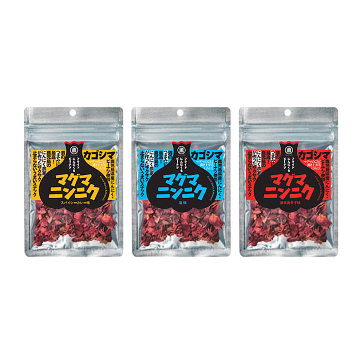 橫福 炸蒜與花生小食 - 激辛唐辛子味  (50g)