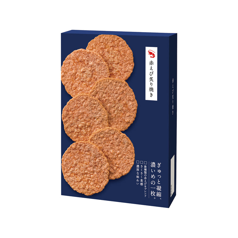 KEISHINDO Roasted Red Shrimp Cracker  (6packs)