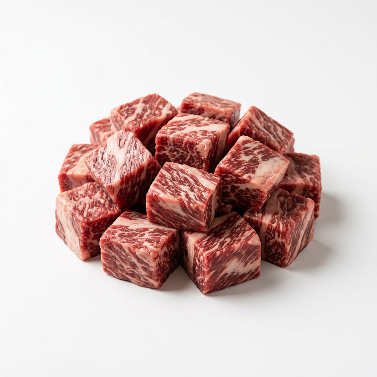 USA Angus Beef Short Rib Boneless Cube [Previously Frozen]  (100g)