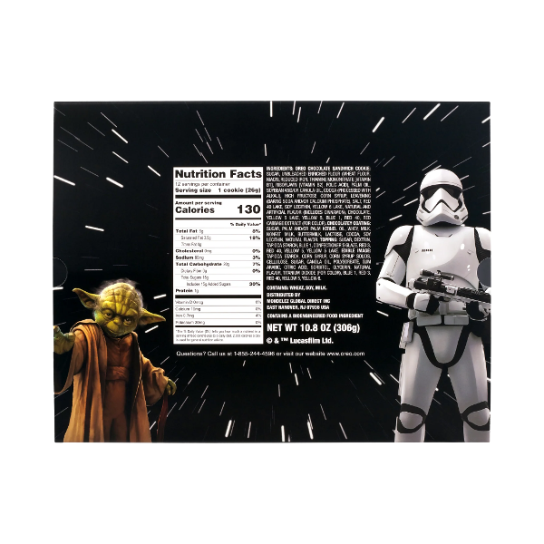 OREO Chocolate Sandwich Cookies - Star Wars Edition  (306g)