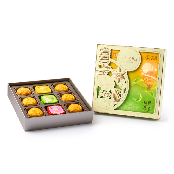 IMPERIAL PATISSERIE Abundance Series - Tea-Scented Moonlit Mid-Autumn Gift Box (1pc)