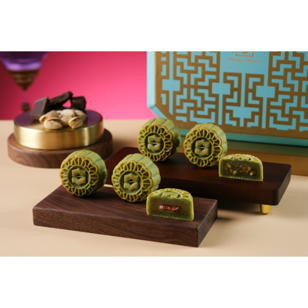 SHANG PALACE Pistachio Mooncake Duet Voucher  (1 pc)