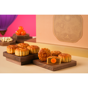 Shang Palace Mini Mooncakes with Egg Yolk and White Lotus Seed Paste (8pcs) Voucher (1pc)