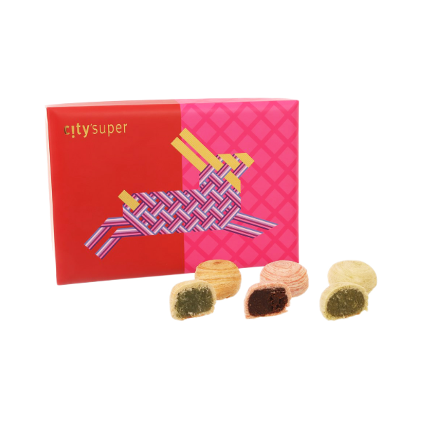 CITYSUPER Pastry Mooncake Gift Box Physical Voucher (6 pcs x 1 box)