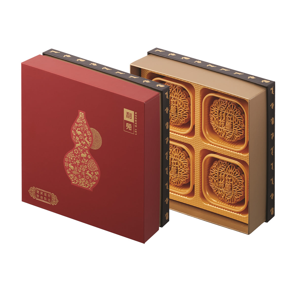 LEI GARDEN Lotus Seed Paste Mooncake with Double Yolks Voucher (1pc)