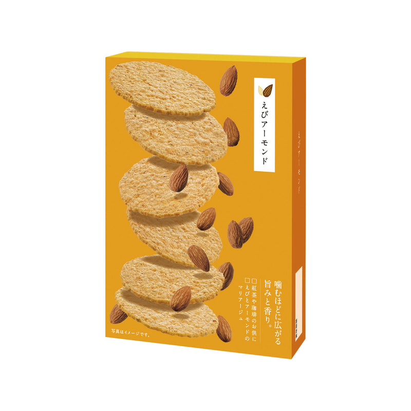 KEISHINDO Almond Shrimp Cracker  (6packs)