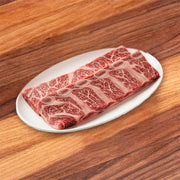HOENGSEONG HANWOO Korean Hoengseong Chilled Grade 1++  Hanwoo Beef Plate Short Ribs Bone In Long Rib for Grill  (1800g)