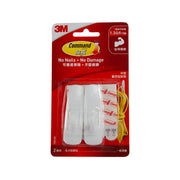 3M Plastic Medium Hook Set of 2pcs