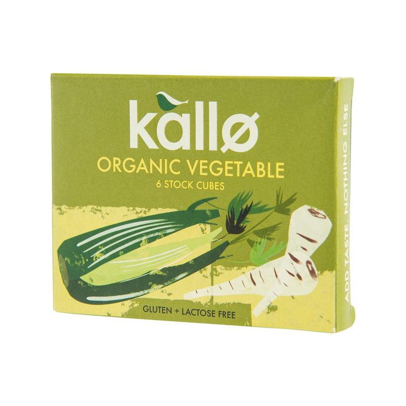 KALLO Organic Vegetable Stock Cubes  (66g)