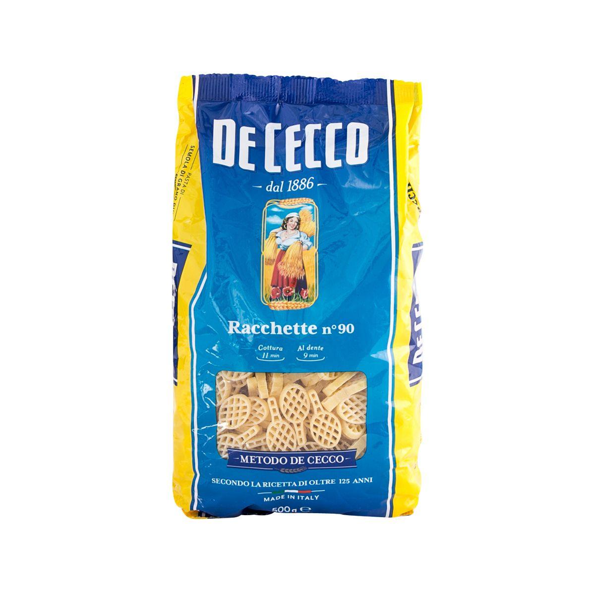 DE CECCO #90 Racchette Pasta  (500g)