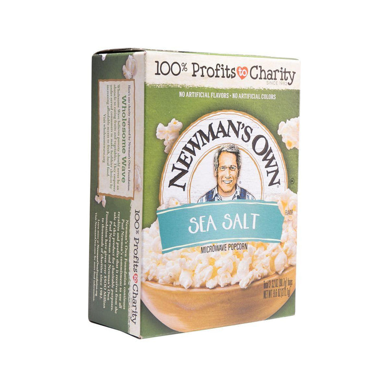 NEWMAN Microwave Popcorn - Sea Salt  (272.1g)