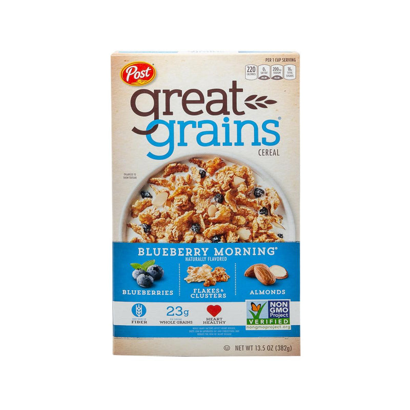 POST Blueberry Morning Whole Grain Cereals (Canada ver)  (382g)