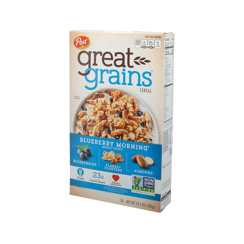 POST Blueberry Morning Whole Grain Cereals (Canada ver)  (382g)