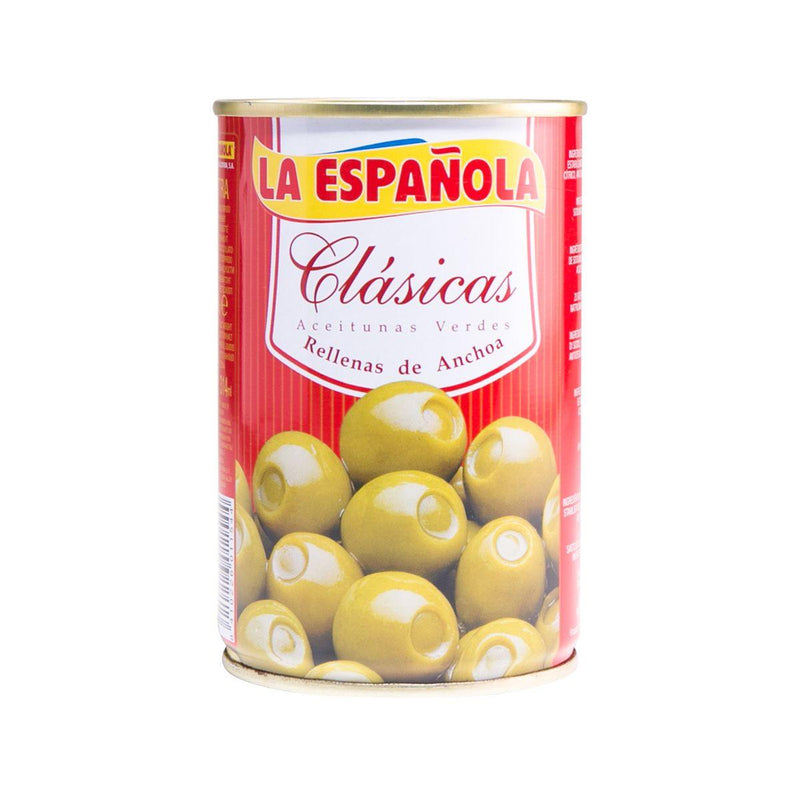 LA ESPANOLA Spanish Olives Stuffed with Anchovies  (300g)