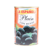 LA ESPANOLA Spanish Whole Black Olives  (300g)