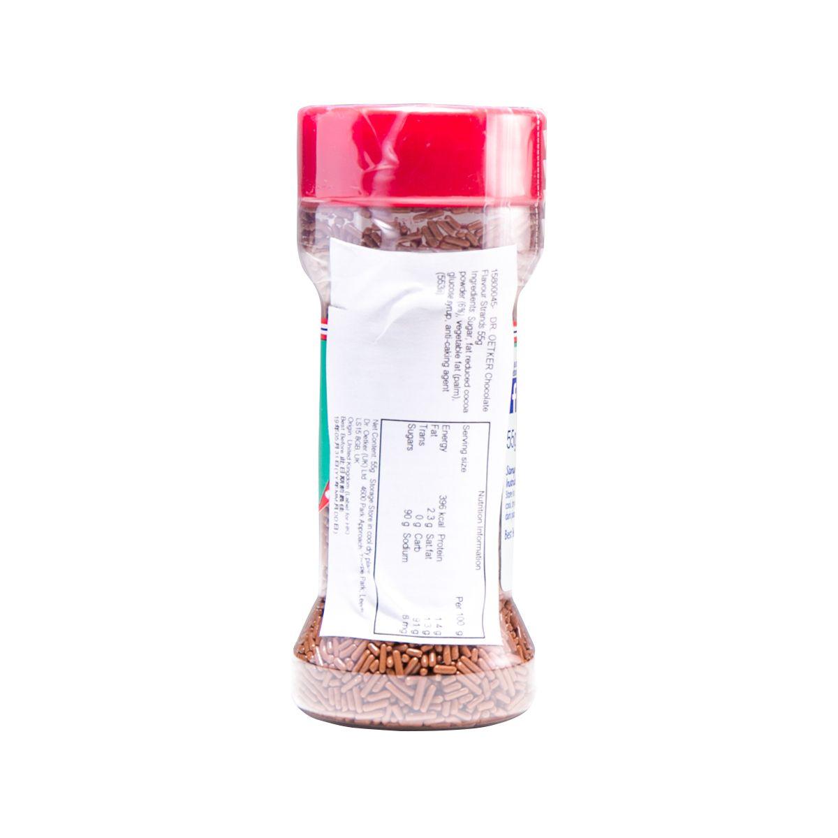 DR.OETKER Chocolate Flavour Strands  (55g)
