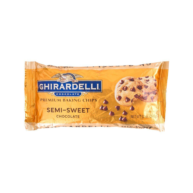 GHIRARDELLI Semi-Sweet Chocolate Chips  (340g)