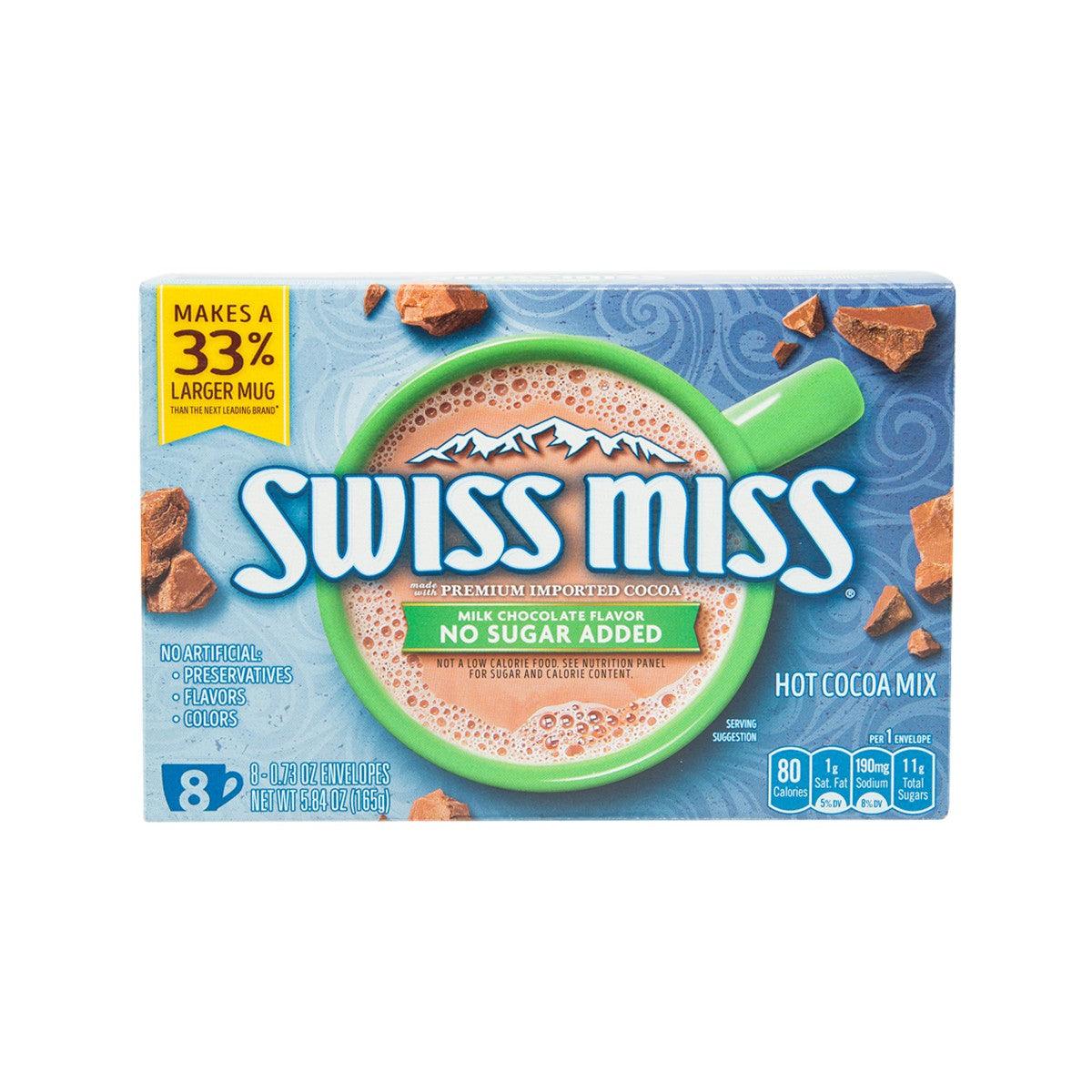 SWISS MISS 無加糖熱朱古力粉  (165g)
