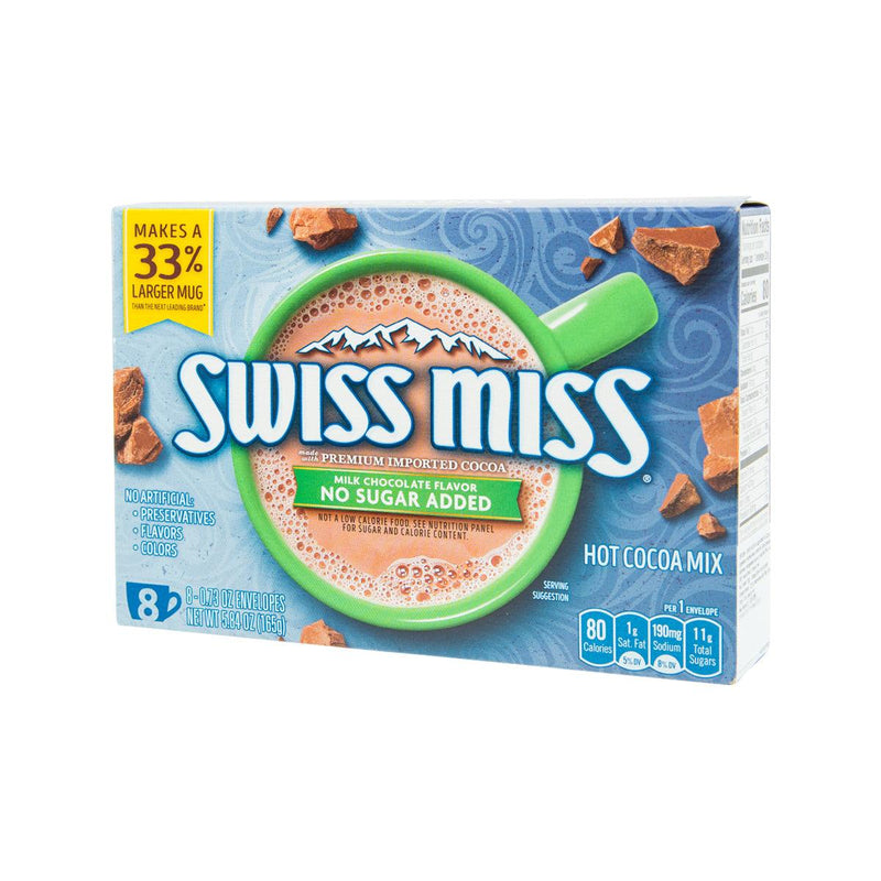 SWISS MISS No Sugar Added Hot Cocoa Mix  (165g)