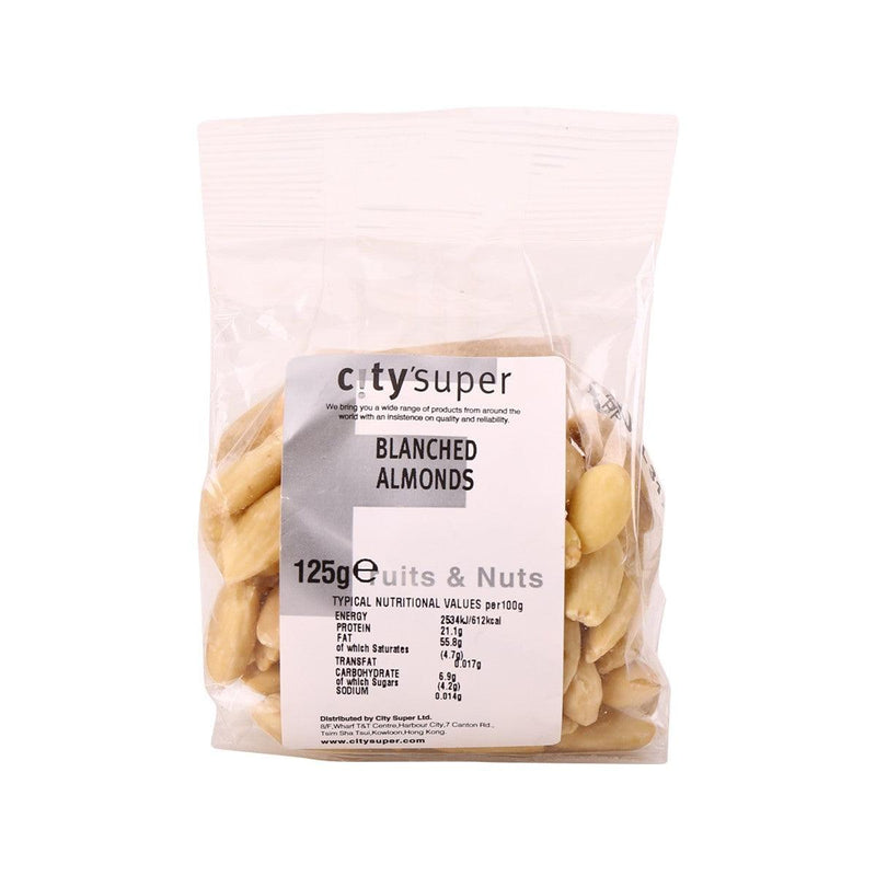 CITYSUPER Blanched Almonds  (125g)