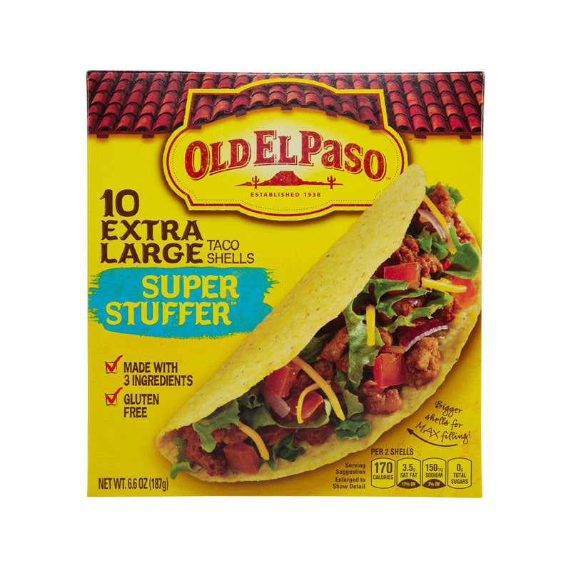 OLD EL PASO Super Stuffer Taco Shells  (187g)