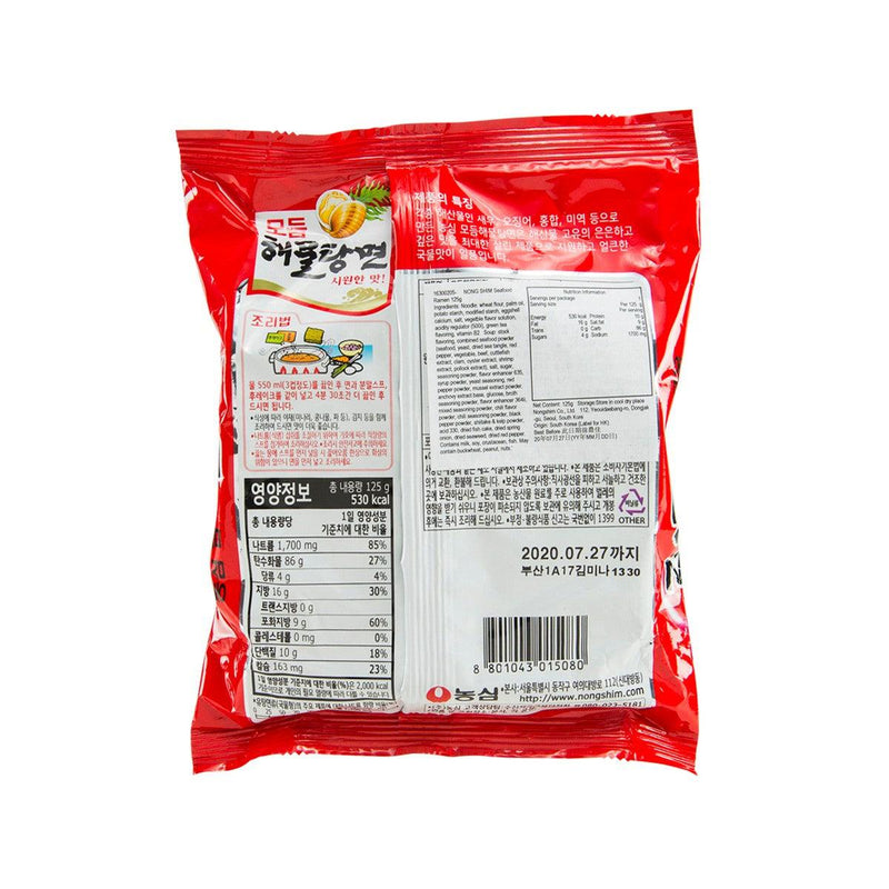 農心 拉麵 - 什錦海鮮味  (125g)