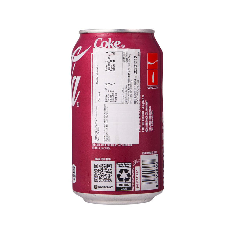 可口可樂 車厘子味可樂 - 美國  (355mL)