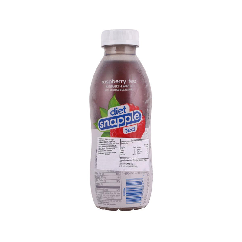 SNAPPLE Zero Sugar Raspberry Flavored Tea  (473mL)