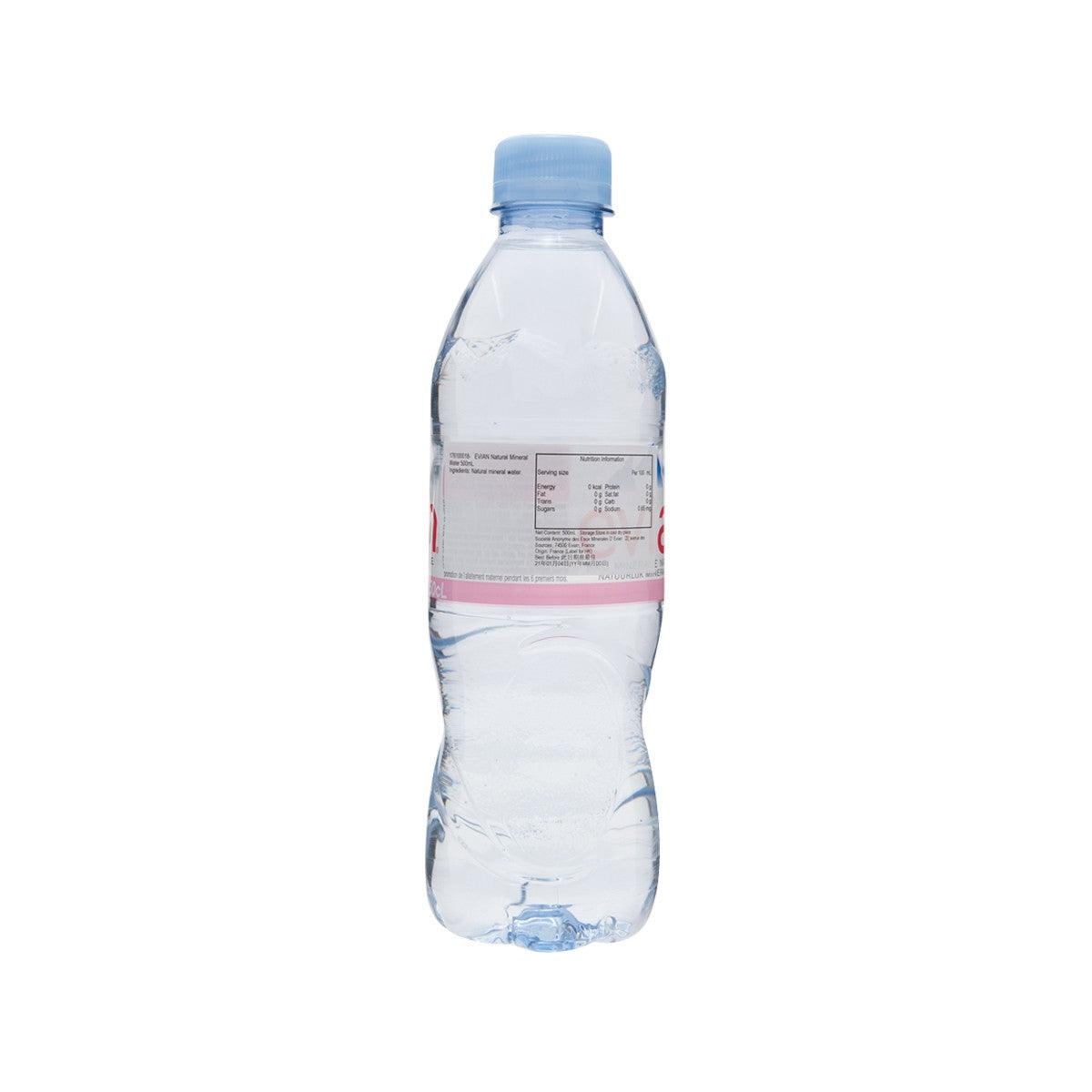 EVIAN Natural Mineral Water  (500mL)