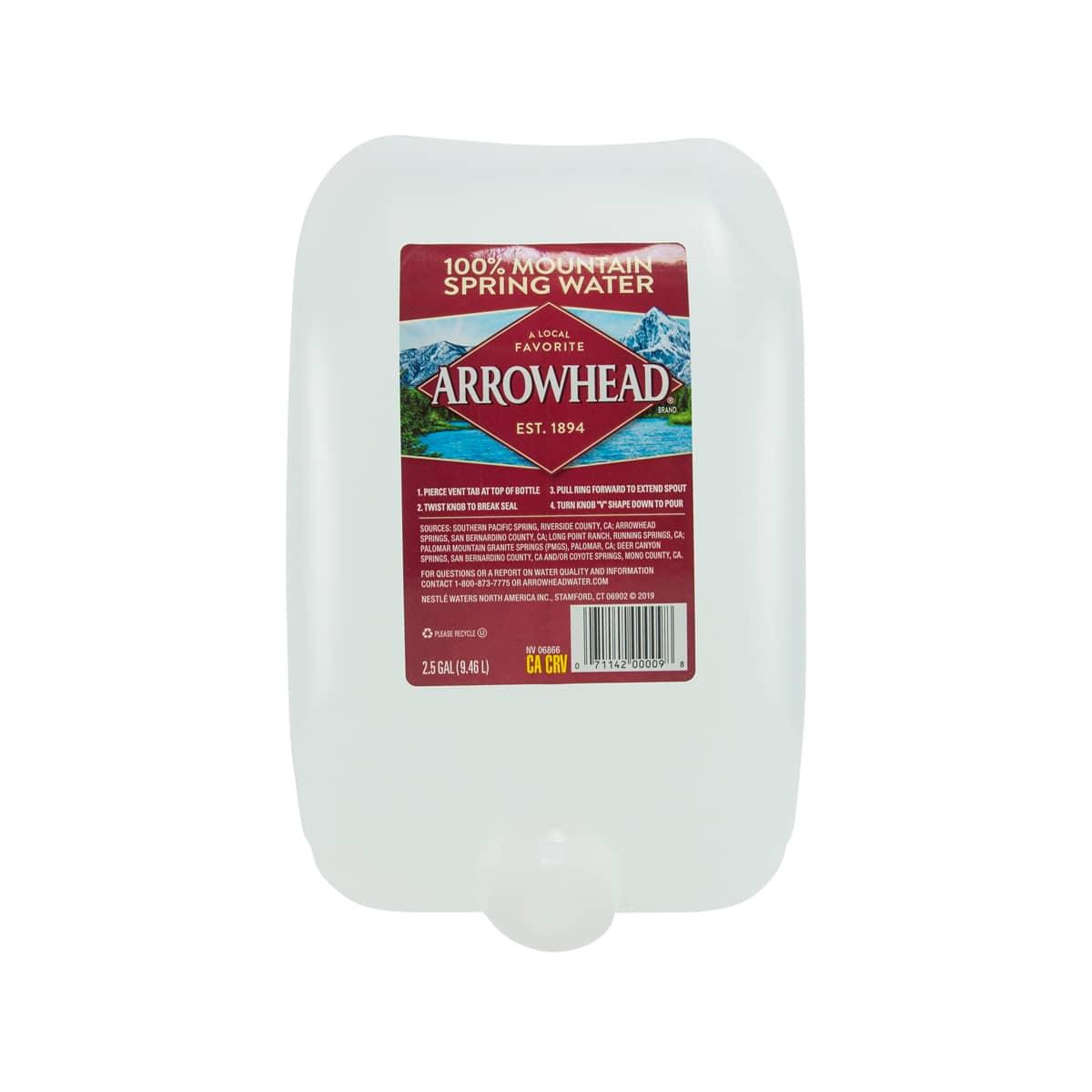 ARROWHEAD Mountain Spring Water  (9.46L)