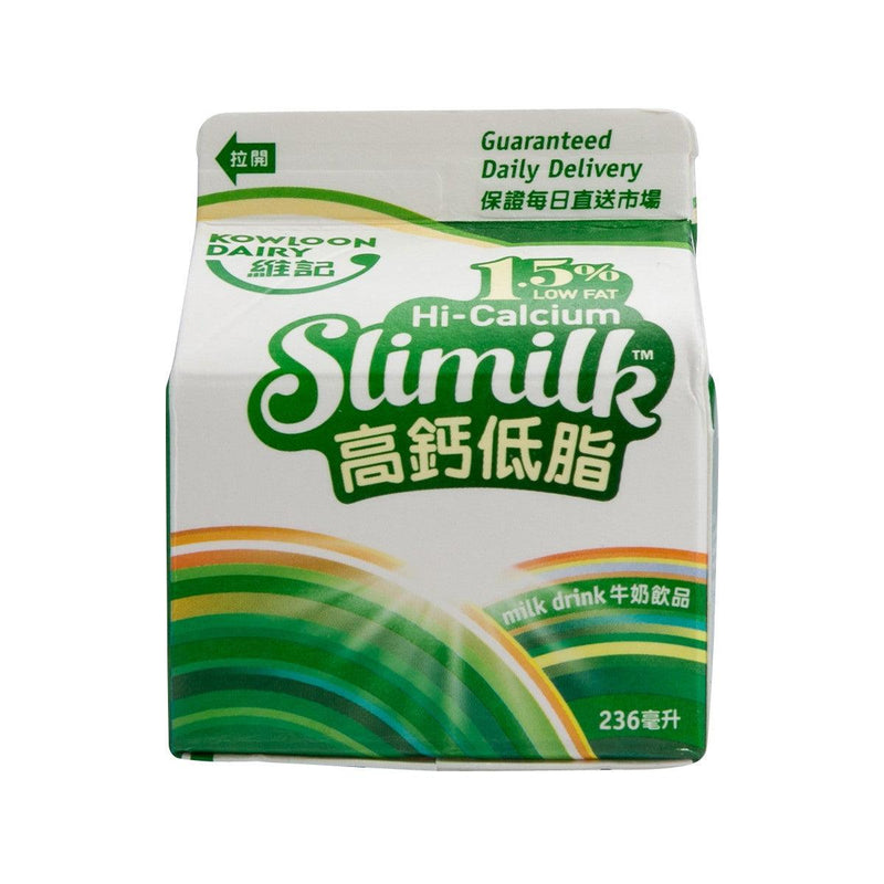 KOWLOON DAIRY Hi-Calcium Slimilk Low Fat Milk Drink  (236mL)