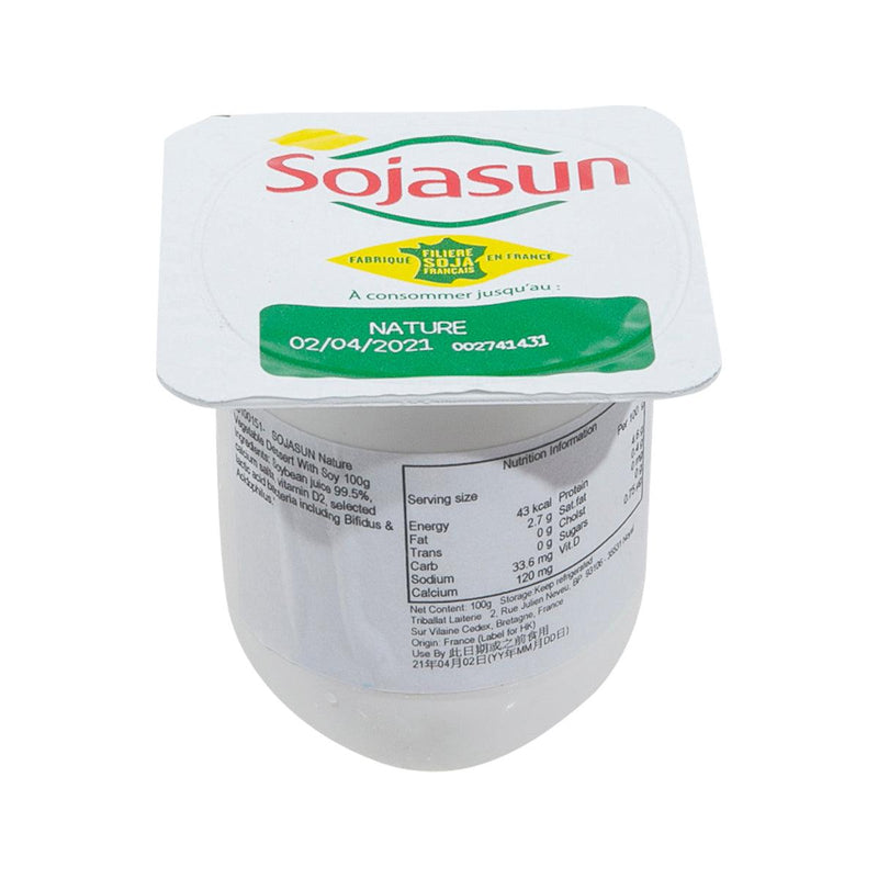 SOJASUN Nature Vegetable Dessert with Soy  (100g)