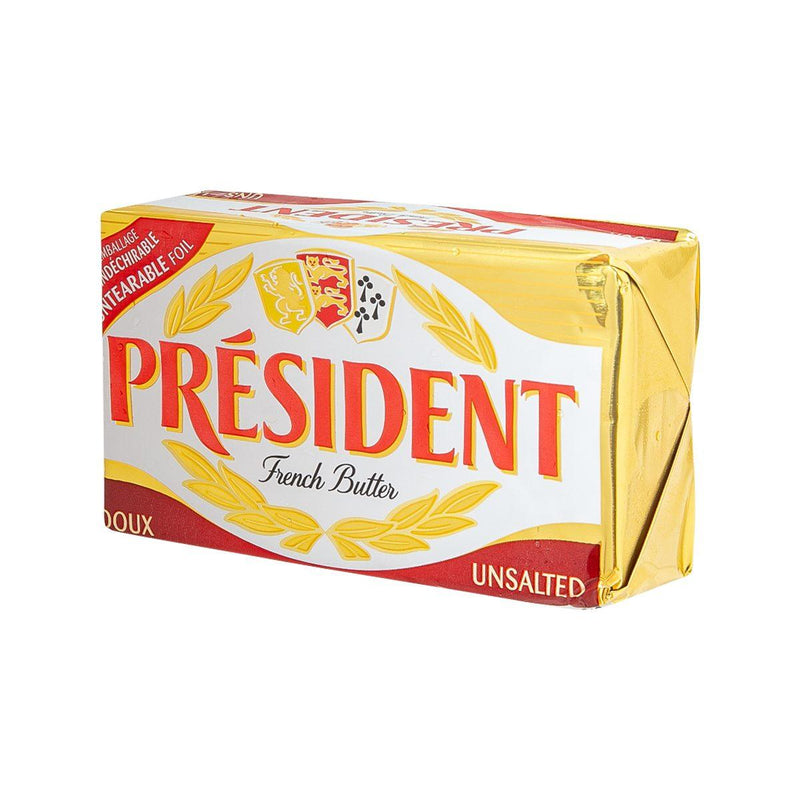 PRESIDENT Unsalted French Butter  (200g)